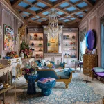 biblotheque des tournesols library by sherry Hayslip interiors at Kips bay decorator show house Dallas 2024