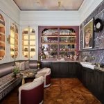 Femme Fumoir cigar lounge by Traci Connell Interiors