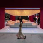 Venini Velario stand at Downtown Design Dubai